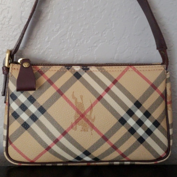 Burberry Handbags - Burberry Haymarket Bag